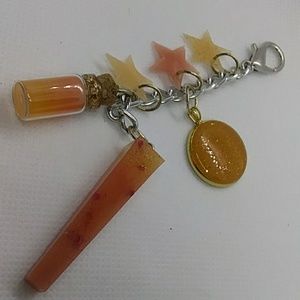 Handmade Resin charm keychain
